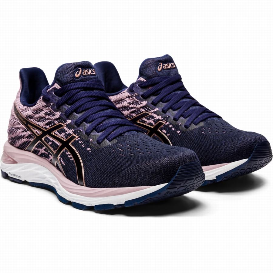 Alergare Dama Originali Ieftini - Asics Gel-Cumulus 21 Knit Aurii