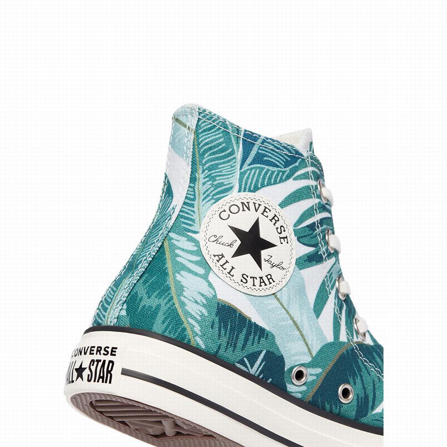 Rose Hello In time Reduceri Tenisi Inalti Dama - Converse Wild Florals Chuck Taylor All Star Bej/Verzi Rose Hello In time Reduceri Tenisi Inalti Dama - Converse Wild Florals Chuck Taylor All Star Bej/Verzi